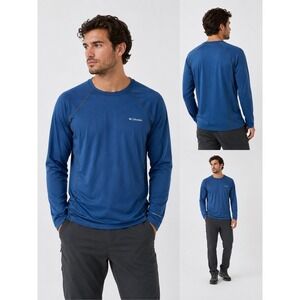 Columbia Omni- Heat Under Layer (Medium) Blue underlayer